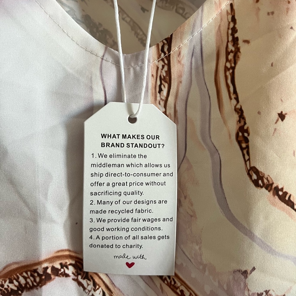 Boutique style cover up dress